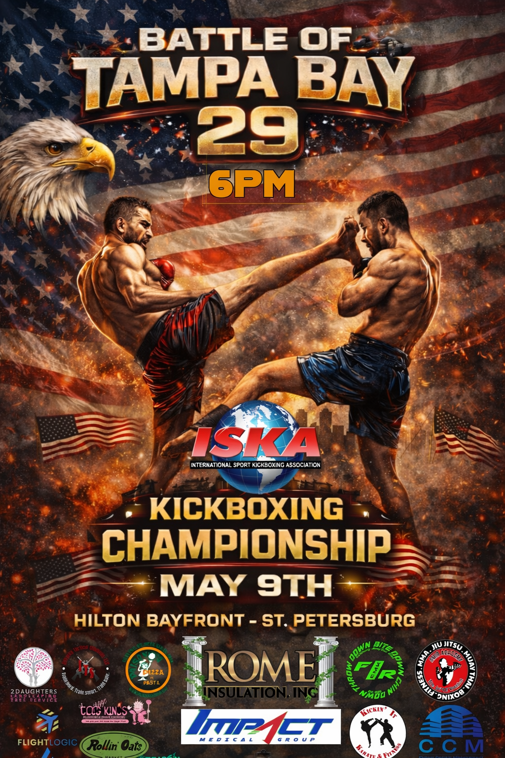 Battle of Tampa Bay event poster