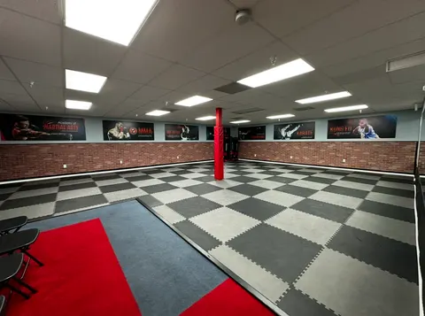 Amir Academy heavy bags and striking area