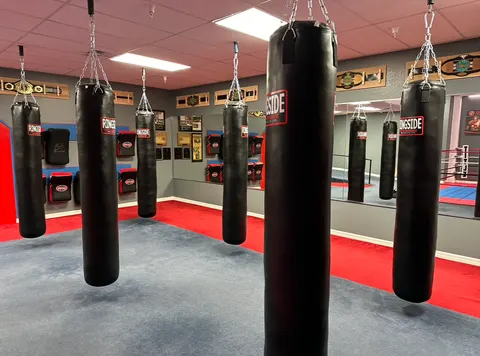Amir Academy mat and training room