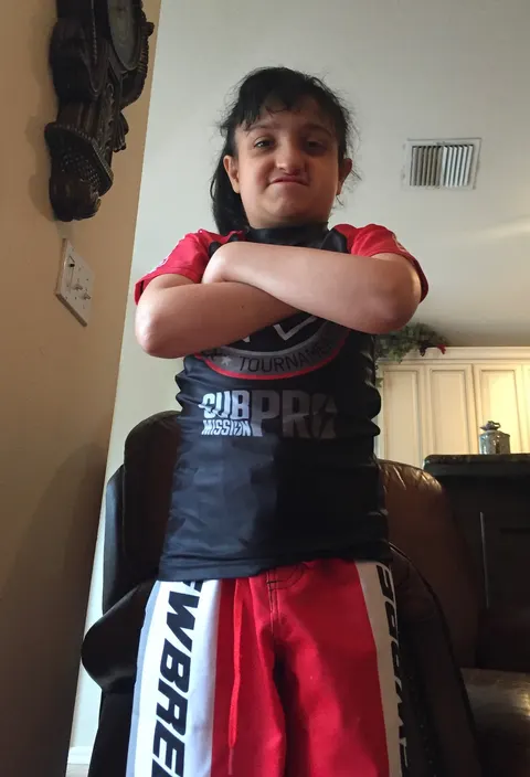 Kids MMA training at Amir Academy