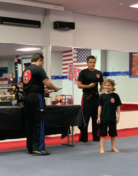 Kids MMA training at Amir Academy