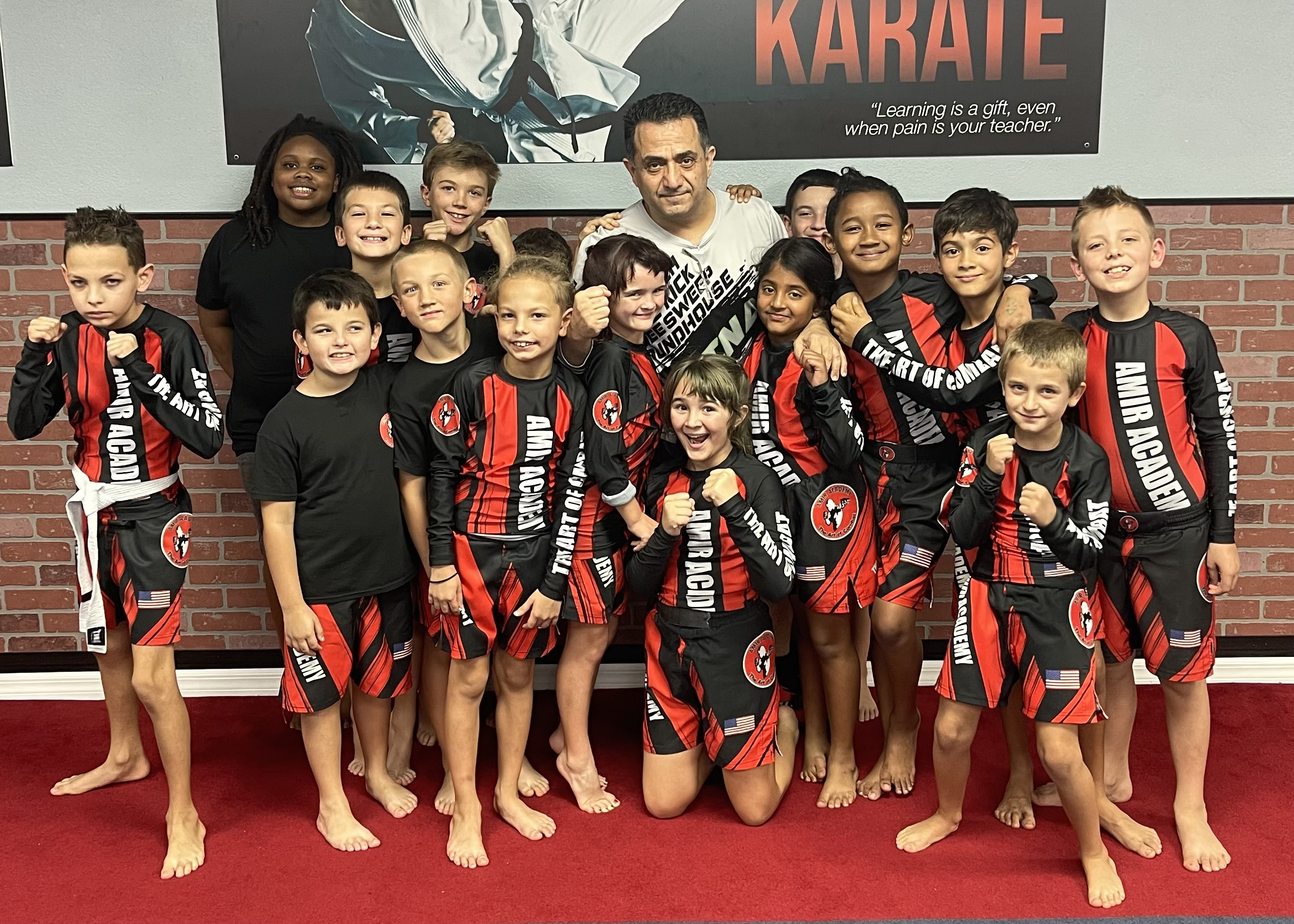 Kids MMA class training